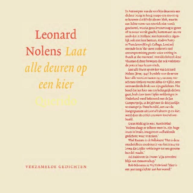 Laat alle deuren op een kier: verzamelde gedichten