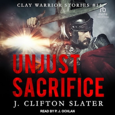Unjust Sacrifice – omslag til lydbogen af J. Clifton Slater
