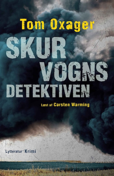 Skurvognsdetektiven – omslag til lydbogen af Tom Oxager