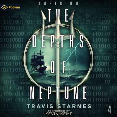 The Depths of Neptune – omslag til lydbogen af Travis Starnes