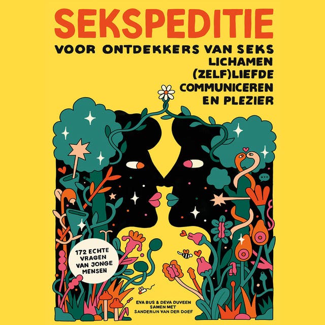 Sekspeditie: Voor ontdekkers van seks, lichamen, (zelf)liefde, communiceren en plezier – omslag van het luisterboek van Deva Duveen,Eva Bus