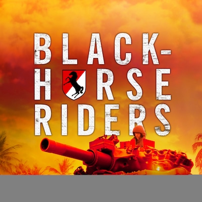 Blackhorse Riders – omslag til lydbogen af Philip Keith
