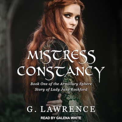 Mistress Constancy – omslag til lydbogen af G. Lawrence