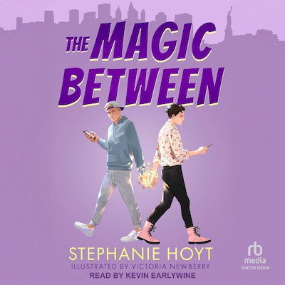 The Magic Between – omslag til lydbogen af Stephanie Hoyt
