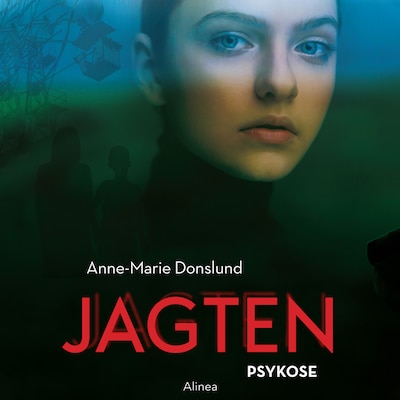 Jagten - Psykose – omslag til lydbogen af Anne-Marie Donslund