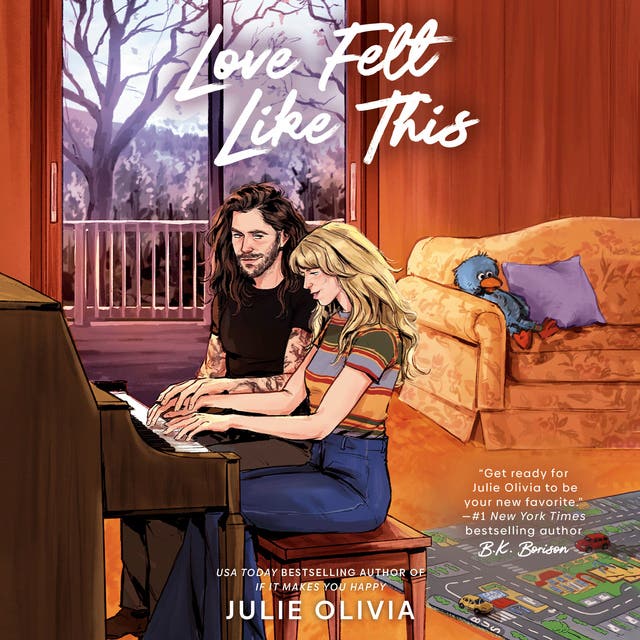 Love Felt Like This – omslag van het luisterboek van Julie Olivia