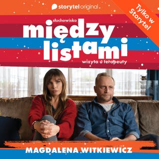 Między Listami... do M. – okładka audiobooka, autor Magdalena Witkiewicz