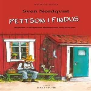 Pettson i Findus – okładka audiobooka, autor Sven Nordqvist