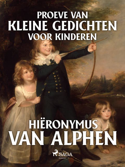 Proeve van kleine gedichten voor kinderen – omslag van het luisterboek van Hieronymus van Alphen