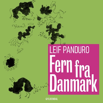 Fern fra Danmark – omslag til lydbogen af Leif Panduro