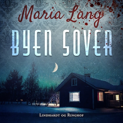 Byen sover – omslag til lydbogen af Maria Lang