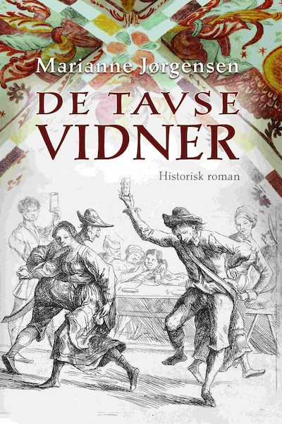 De tavse vidner – omslag til lydbogen af Marianne Jørgensen