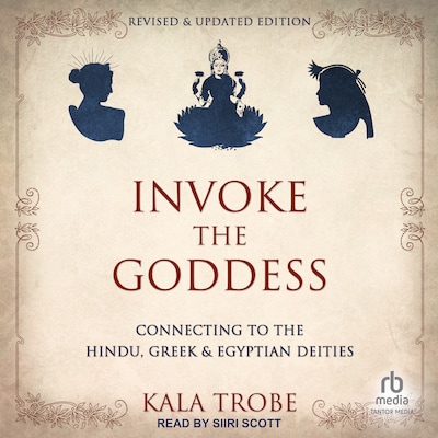 Invoke the Goddess – omslag til lydbogen af Kala Trobe