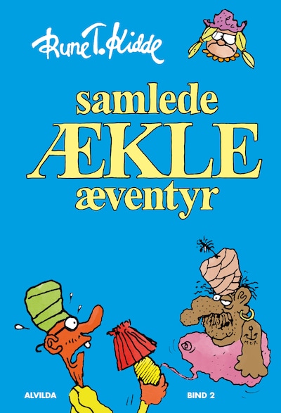 Samlede ækle æventyr - bind 2 – omslag til lydbogen af Rune T. Kidde