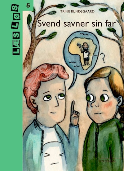 Svend savner sin far – omslag til lydbogen af Trine Bundsgaard