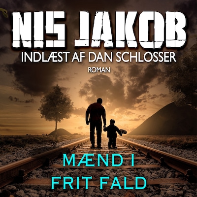 MÆND I FRIT FALD – omslag til lydbogen af Nis Jakob