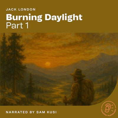 Burning Daylight (Part 1) – omslag til lydbogen af Jack London
