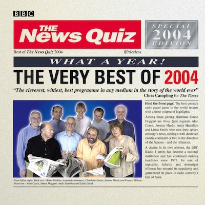 The News Quiz: The Very Best Of 2004 – omslag til lydbogen af BBC