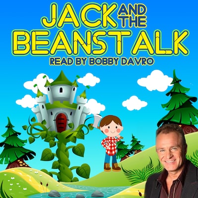 Jack and the Beanstalk – omslag til lydbogen af Mike Bennett