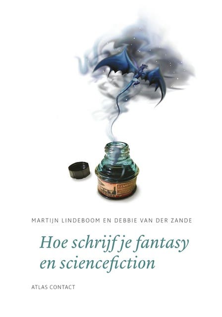 Hoe schrijf je fantasy en sciencefiction? – omslag van het luisterboek van Debbie van der Zande,Martijn Lindeboom