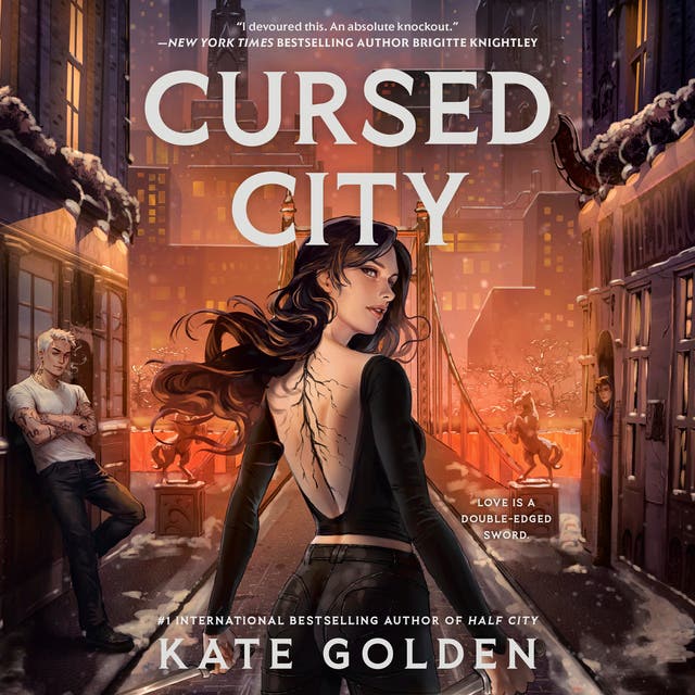 Cursed City – omslag til lydbogen af Kate Golden