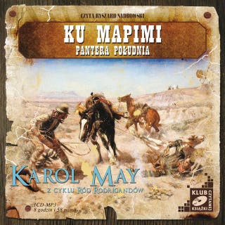 Ku Mapimi. Pantera Południa. – okładka audiobooka, autor Karol May