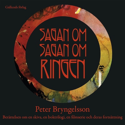 Sagan om Sagan om Ringen – omslag till ljudboken av Peter Bryngelsson