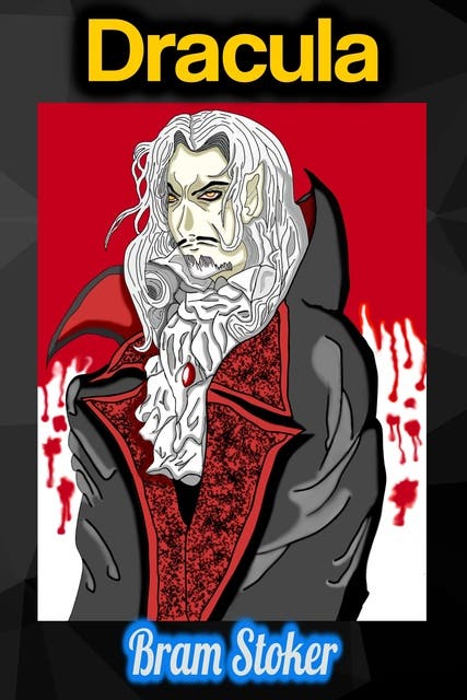 Dracula - Bram Stoker – omslag til lydbogen af Bram Stoker