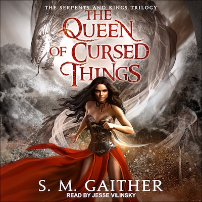The Queen of Cursed Things – omslag til lydbogen af S.M. Gaither