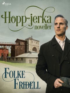 Hopp-jerka : noveller – omslag till ljudboken av Folke Fridell