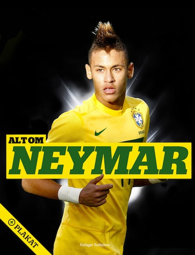 Alt om Neymar – omslag til lydbogen af Peter Banke