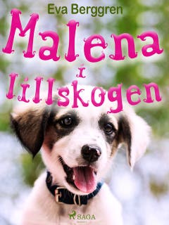 Malena i Lillskogen – omslag till ljudboken av Eva Berggren