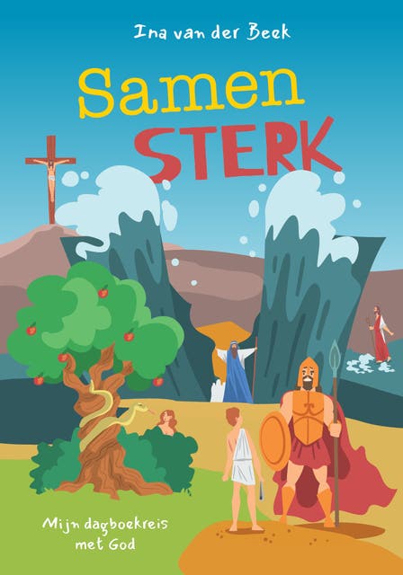 Samen sterk: Dagboek voor kinderen van 8-12 – omslag van het luisterboek van Ina van der Beek