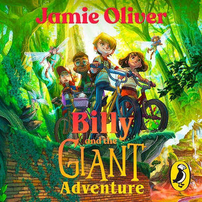 Billy and the Giant Adventure – omslag til lydbogen af Jamie Oliver