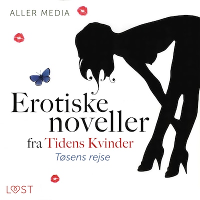 Tøsens rejse – erotiske noveller fra Tidens kvinder – omslag til lydbogen af Aller Media A/S