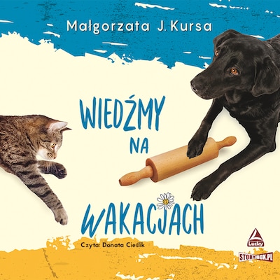 Wiedźmy. Tom 2. Wiedźmy na wakacjach – okładka audiobooka, autor Małgorzata J. Kursa