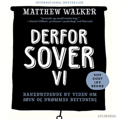 Derfor sover vi – omslag til lydbogen af Matthew Walker