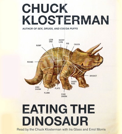 Eating the Dinosaur – omslag til lydbogen af Chuck Klosterman