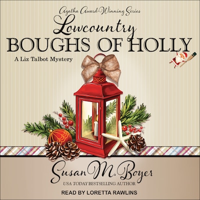 Lowcountry Boughs of Holly – omslag til lydbogen af Susan M. Boyer