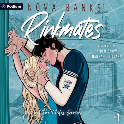 Rinkmates – omslag til lydbogen af Nova Banks