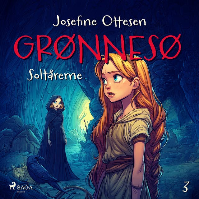 Grønnesø 3. Soltårerne – omslag til lydbogen af Josefine Ottesen