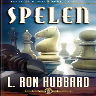 Spelen – omslag van het luisterboek van L. Ron Hubbard