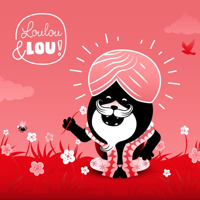 Op vakantie!: Vlaams gesproken – omslag van het luisterboek van Loulou en Lou