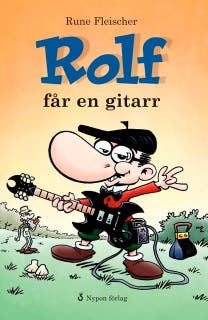 Rolf får en gitarr