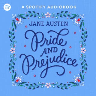 Pride and Prejudice – omslag van het luisterboek van Jane Austen