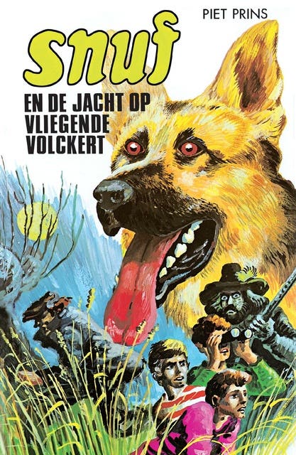Snuf en de jacht op Vliegende Volckert – omslag van het luisterboek van Piet Prins