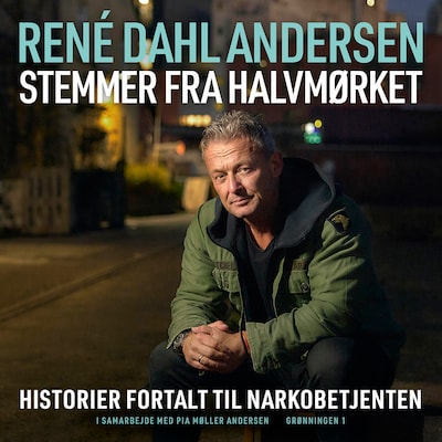 Stemmer fra halvmørket – omslag til lydbogen af René Dahl Andersen, Pia Møller Andersen