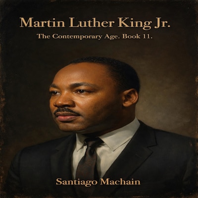 Martin Luther King Jr. – omslag til lydbogen af Santiago Machain