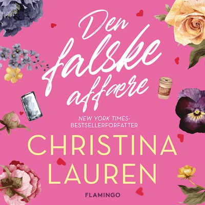 Den falske affære – omslag til lydbogen af Christina Lauren