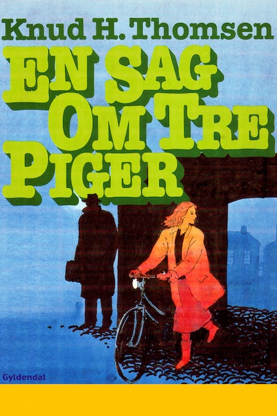 En sag om tre piger – omslag til lydbogen af Knud H. Thomsen